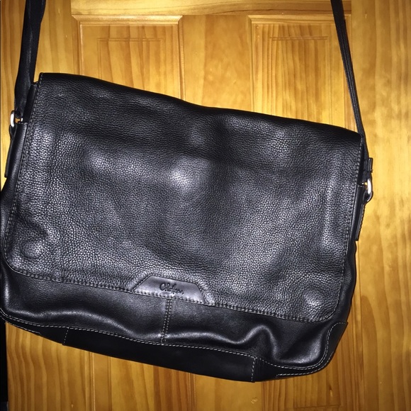 Cole Haan Other - Pebbled Leather Messenger Bag - Cole Haan 15 inch laptop